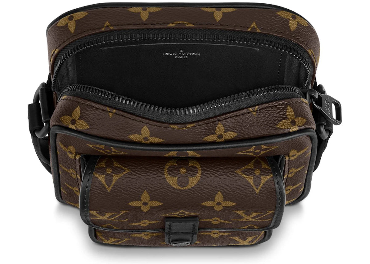 Louis Vuitton Christopher Wearable Wallet Monogram Macassar Brown/Black - vue secondaire B