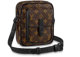 Louis Vuitton Christopher Wearable Wallet Monogram Macassar Brown/Black - vue 360