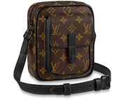 Louis Vuitton Christopher Wearable Wallet Monogram Macassar Brown/Black