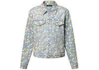 Louis Vuitton Damier Denim Trucker Jacket Multicolor