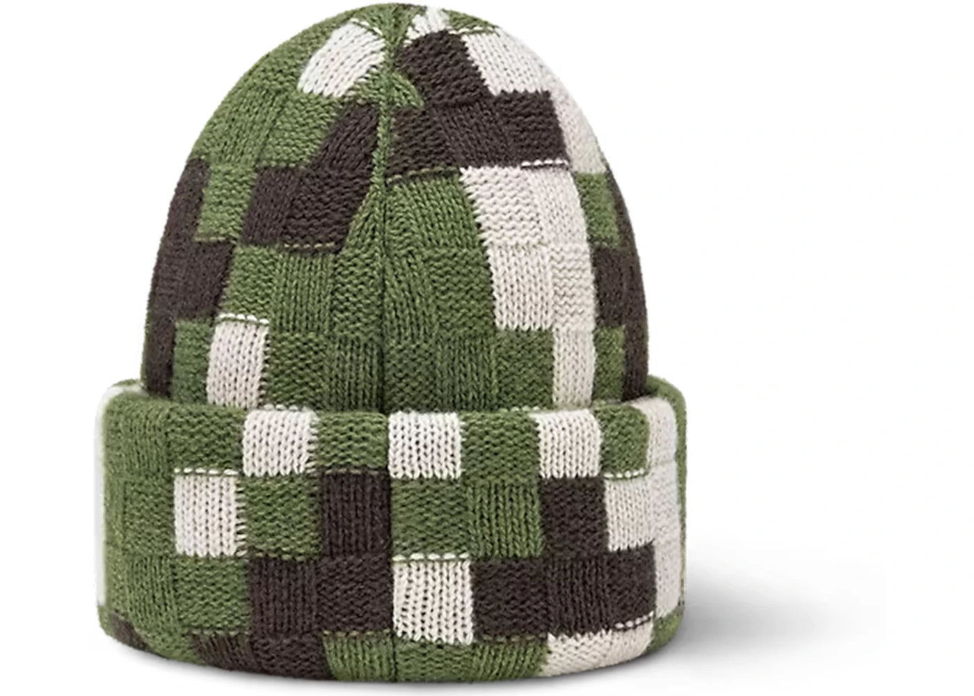 Louis Vuitton Damoflage Beanie Green Damoflage Damier - vue secondaire B