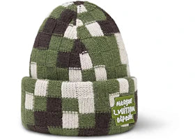 Louis Vuitton Damoflage Beanie Green Damoflage Damier - vue 360