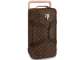 Louis Vuitton Horizon Duffle Soft Monogram 55 Brown - vue 360