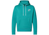 Louis Vuitton Embroidered Signature Hoodie Ocean