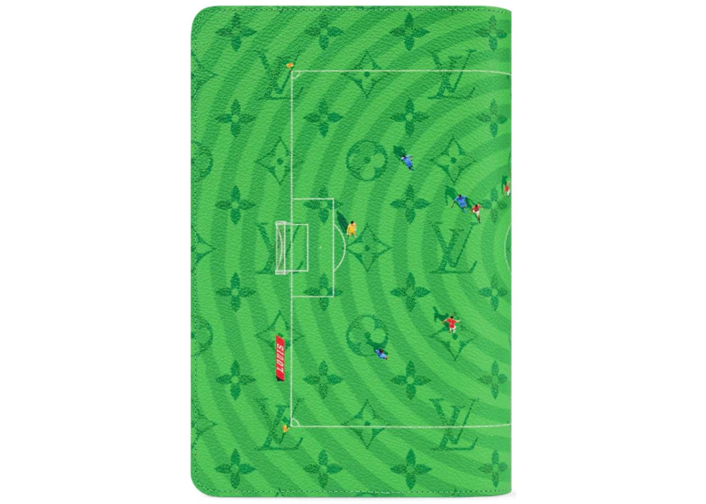 Louis Vuitton Emily Football Notebook Cover Green - vue secondaire A