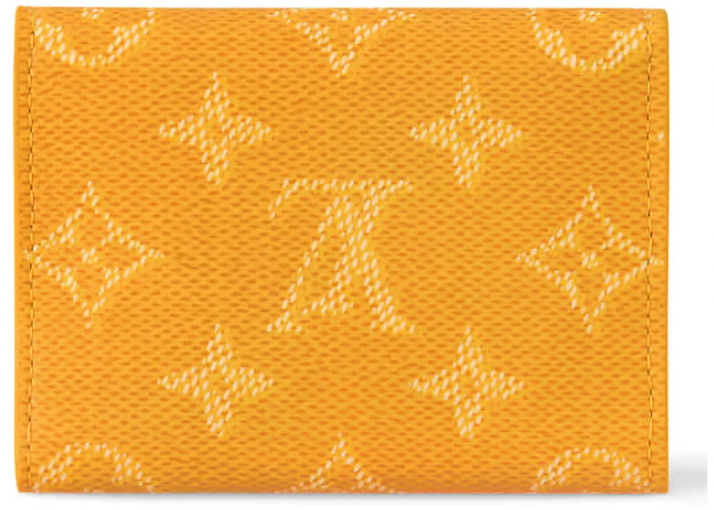 Louis Vuitton Envelope Business Card Holder Yellow - vue secondaire B