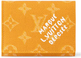 Louis Vuitton Envelope Business Card Holder Yellow - vue 360