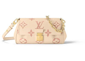 Louis Vuitton Favorite Creme/Rose Trianon - vue 360