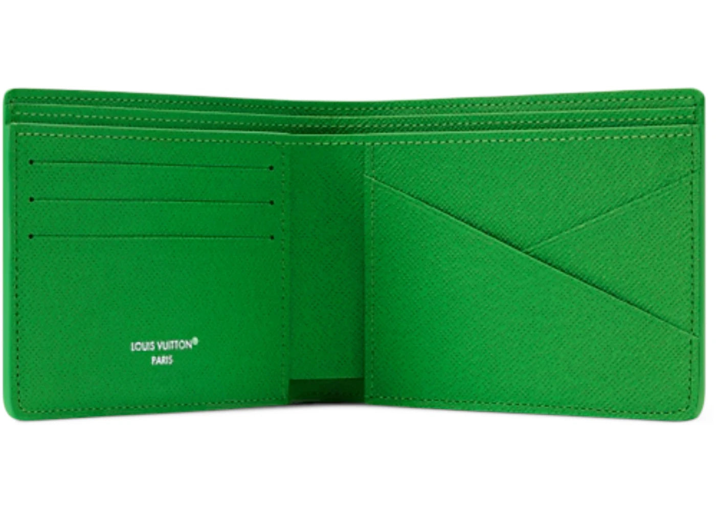 Louis Vuitton Football Multiple Wallet Green - vue secondaire B