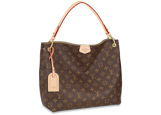 Louis Vuitton Graceful Monogram PM Beige sneakers - authentic Louis Vuitton shoes
