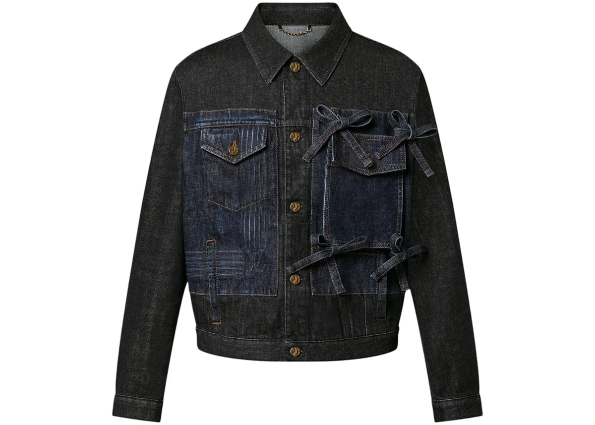 Louis Vuitton Karakoram Denim Jacket Blue - vue secondaire A