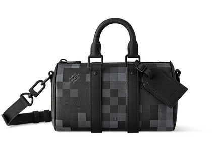 Louis Vuitton Keepall Bandouliere 25 Black - authentic Louis Vuitton product