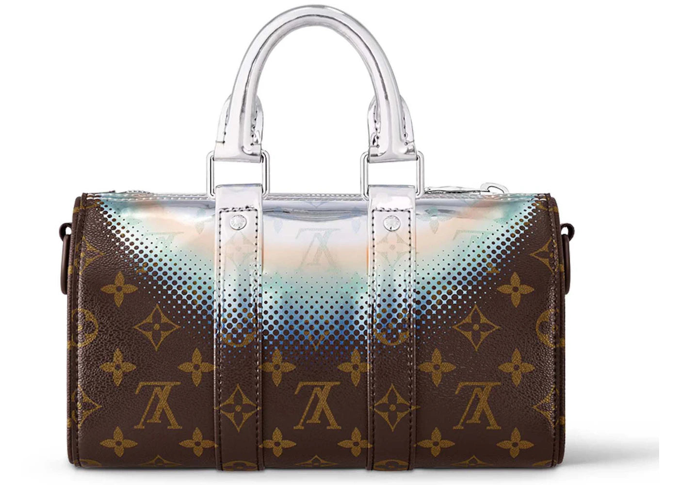 Louis Vuitton Keepall Bandouliere 25 Metallic - vue secondaire B