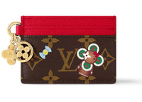 Louis Vuitton LV Charms Card Holder Monogram/Candy Red