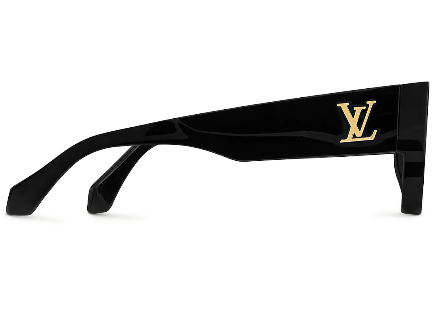 Louis Vuitton LV Clash Square Sonnenbrille Schwarz/Gold (Z1579E/W) - vue secondaire A