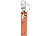 Louis Vuitton LV Dragonne Sport Key Holder And Bag Charm Tennis Orange