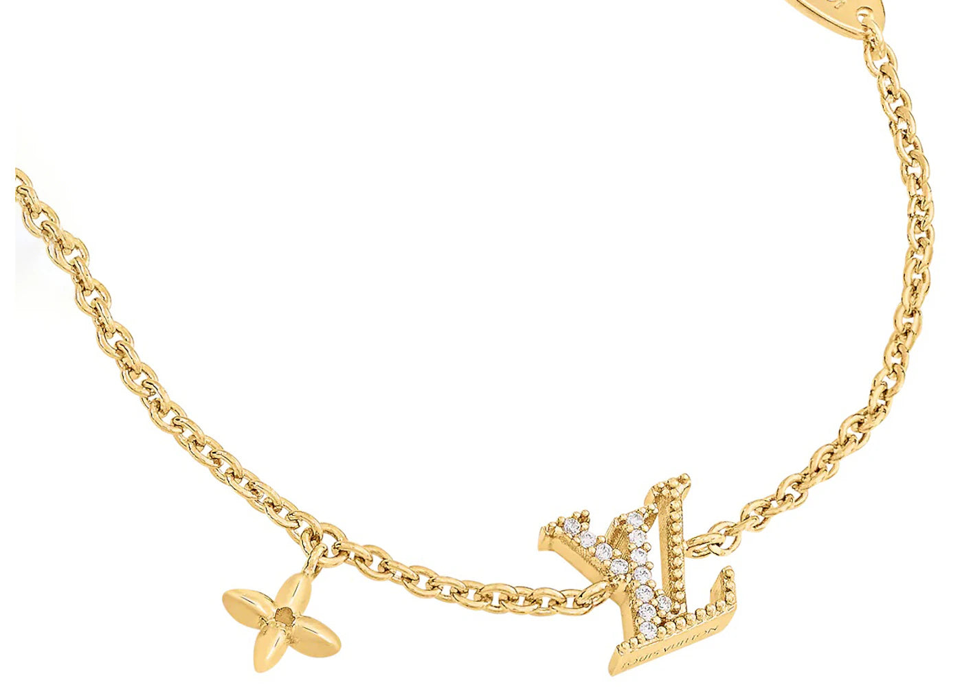 Louis Vuitton LV Iconic Bracelet Gold - vue secondaire A