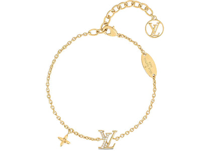 Louis Vuitton LV Iconic Bracelet Gold - authentic Louis Vuitton product