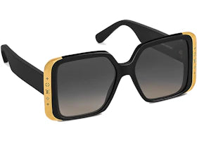 Louis Vuitton LV Moon Square Sunglasses Black (Z1664W/Z1664E) - vue 360