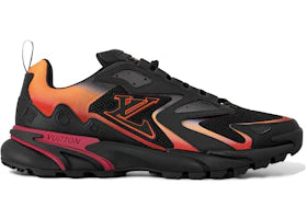 Louis Vuitton LV Runner Tatic Black Orange Red - vue 360