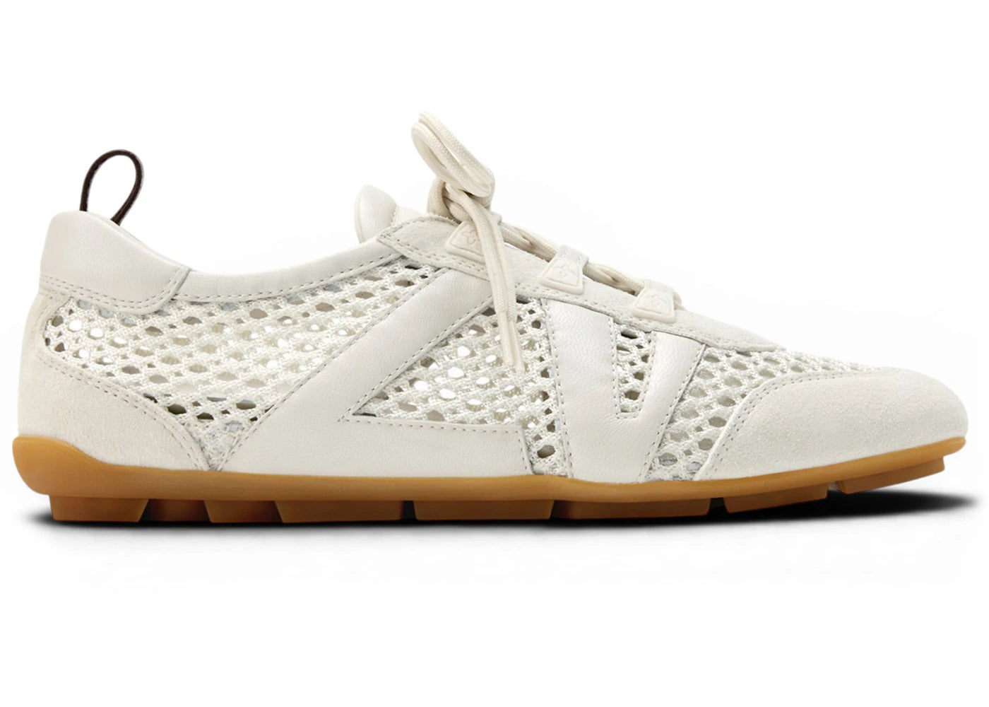 Louis Vuitton LV Sneakerina Ecru Gum Mesh Gum (Women's) - vue secondaire A