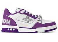 Louis Vuitton LV Trainer Monogram Strap White Purple