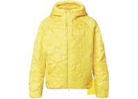 Louis Vuitton LVSE Flower Quilted Hoodie Jacket Yellow