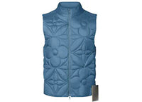 Louis Vuitton LVSE Padded Monogram Flower Gilet Blue