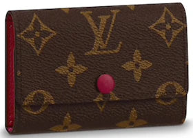 Louis Vuitton Multicles 6 Key Holder Monogram Fuchsia-Interior - vue 360