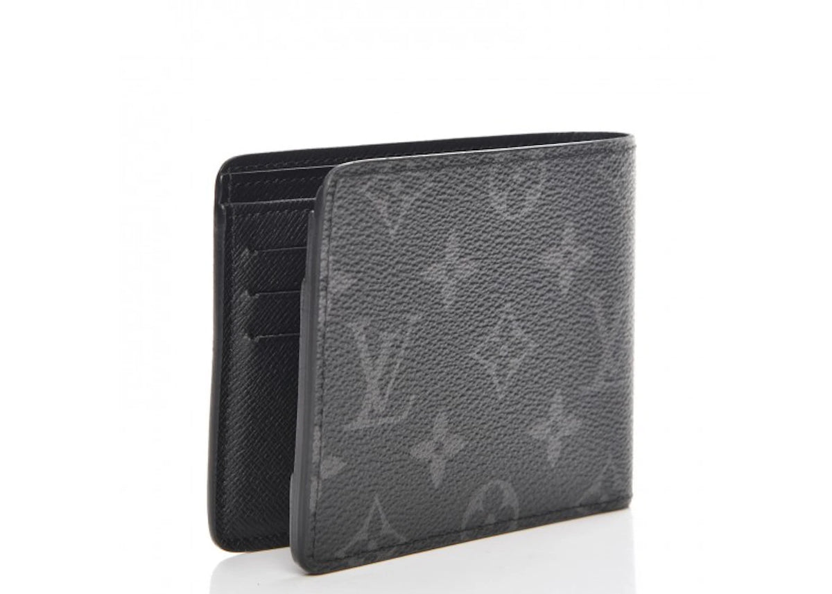Louis Vuitton Wallet Multiple Monogram Eclipse - vue secondaire A
