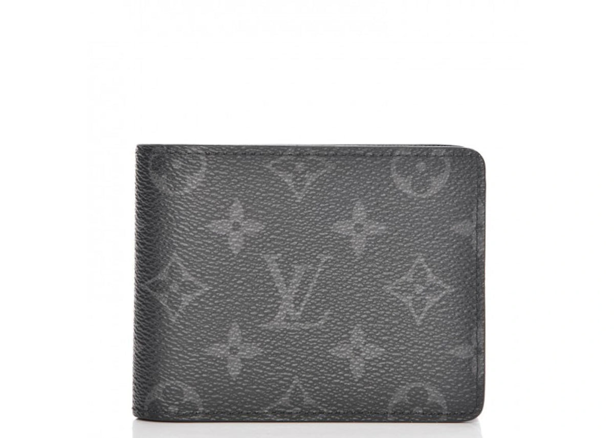 Louis Vuitton Wallet Multiple Monogram Eclipse - vue 360