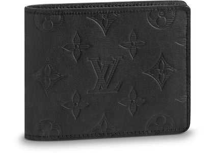 Louis Vuitton Multiple Wallet Monogram Shadow Black - authentic Louis Vuitton product