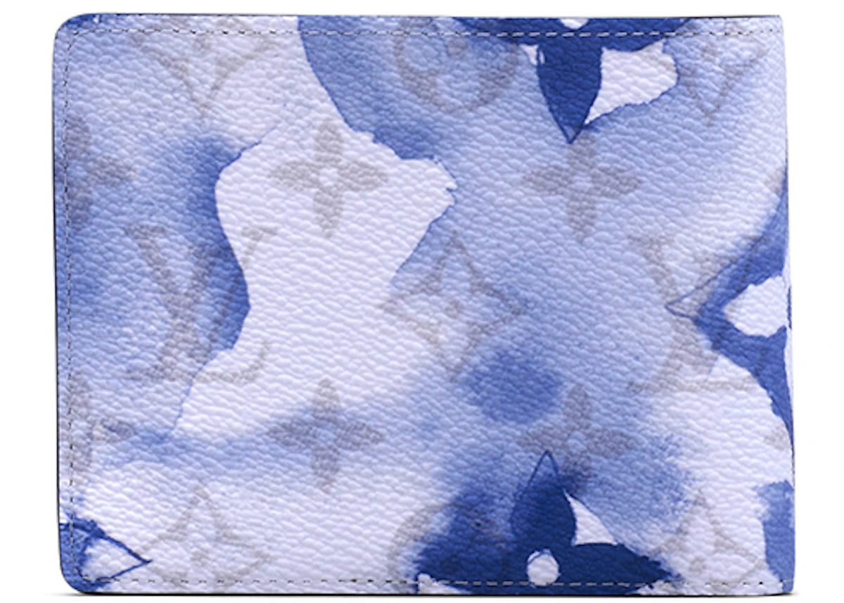 Louis Vuitton Multiple Wallet Watercolor Blue - vue secondaire B