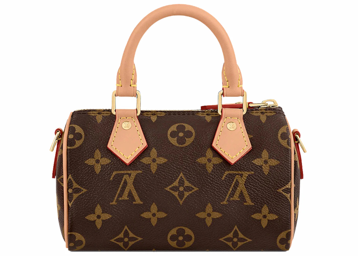 Louis Vuitton Nano Speedy Monogram Canvas Brown - vue secondaire A