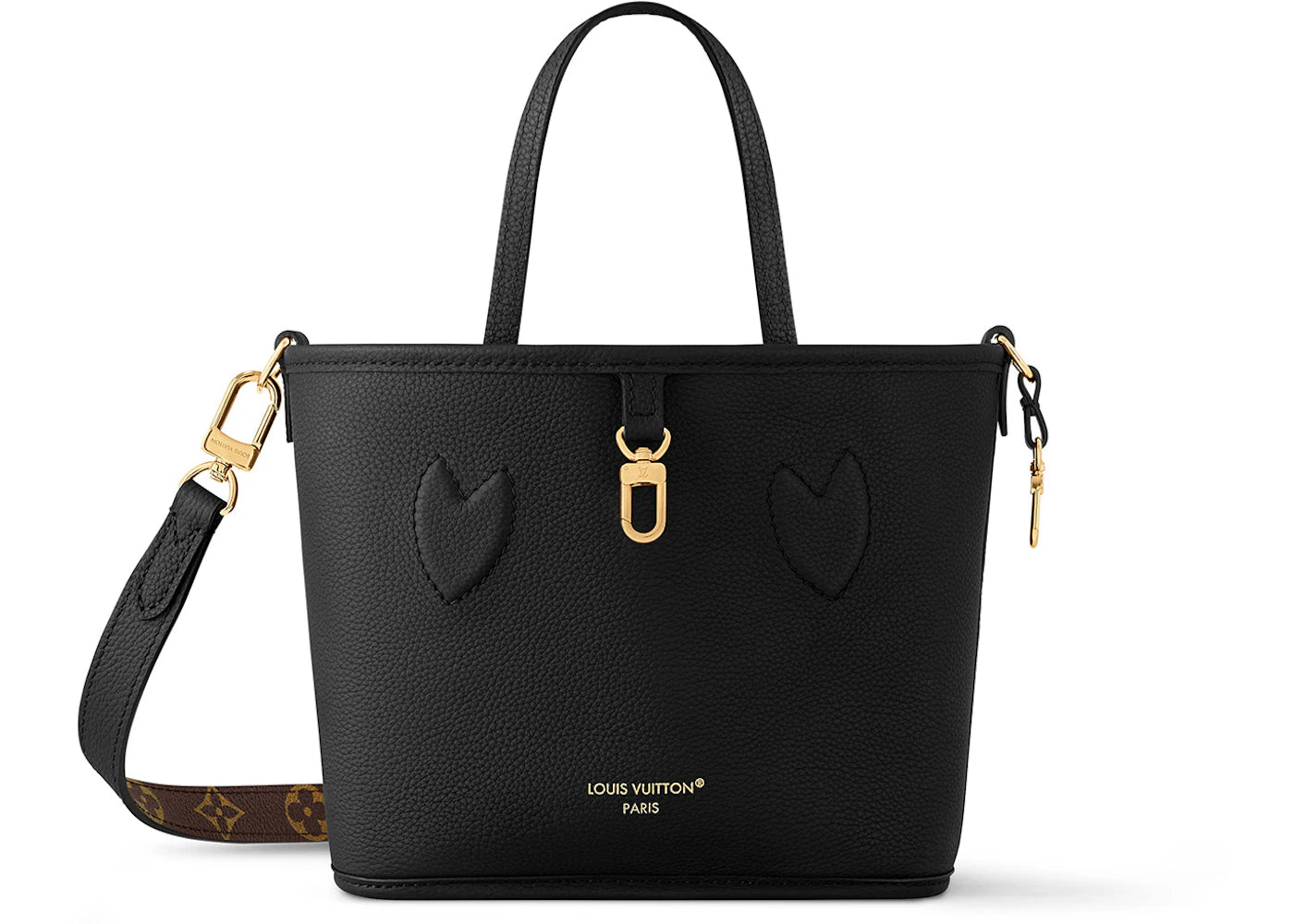 Louis Vuitton Neverfull Bandouliere BB Inside Out Black/Monogram - vue 360