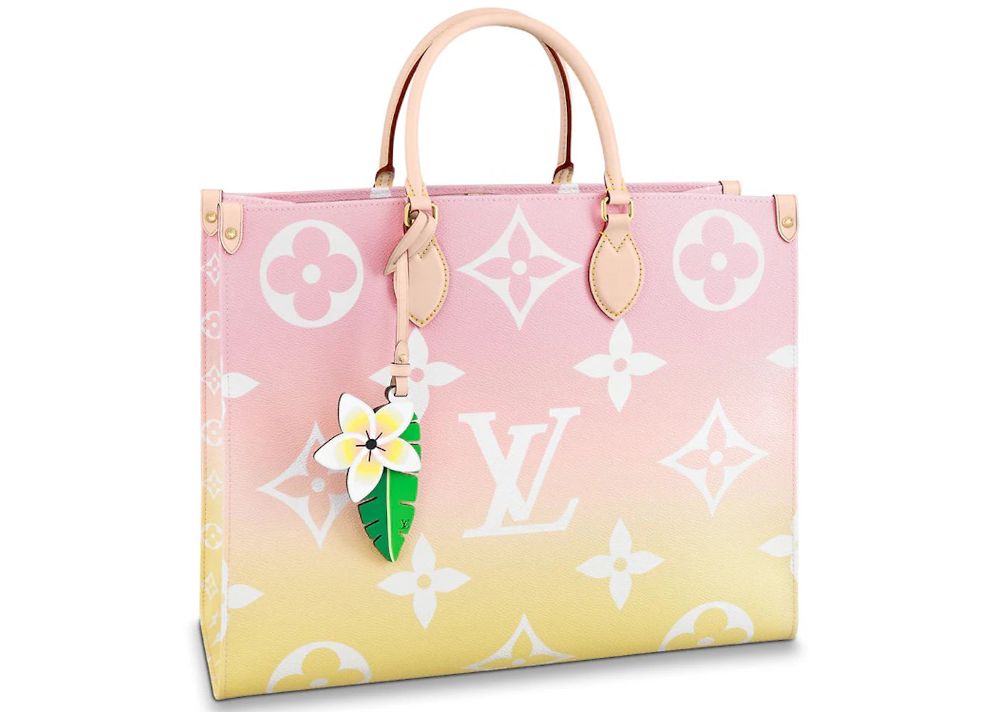 Louis Vuitton Onthego Gradient Pastel GM Light Pink - vue secondaire A