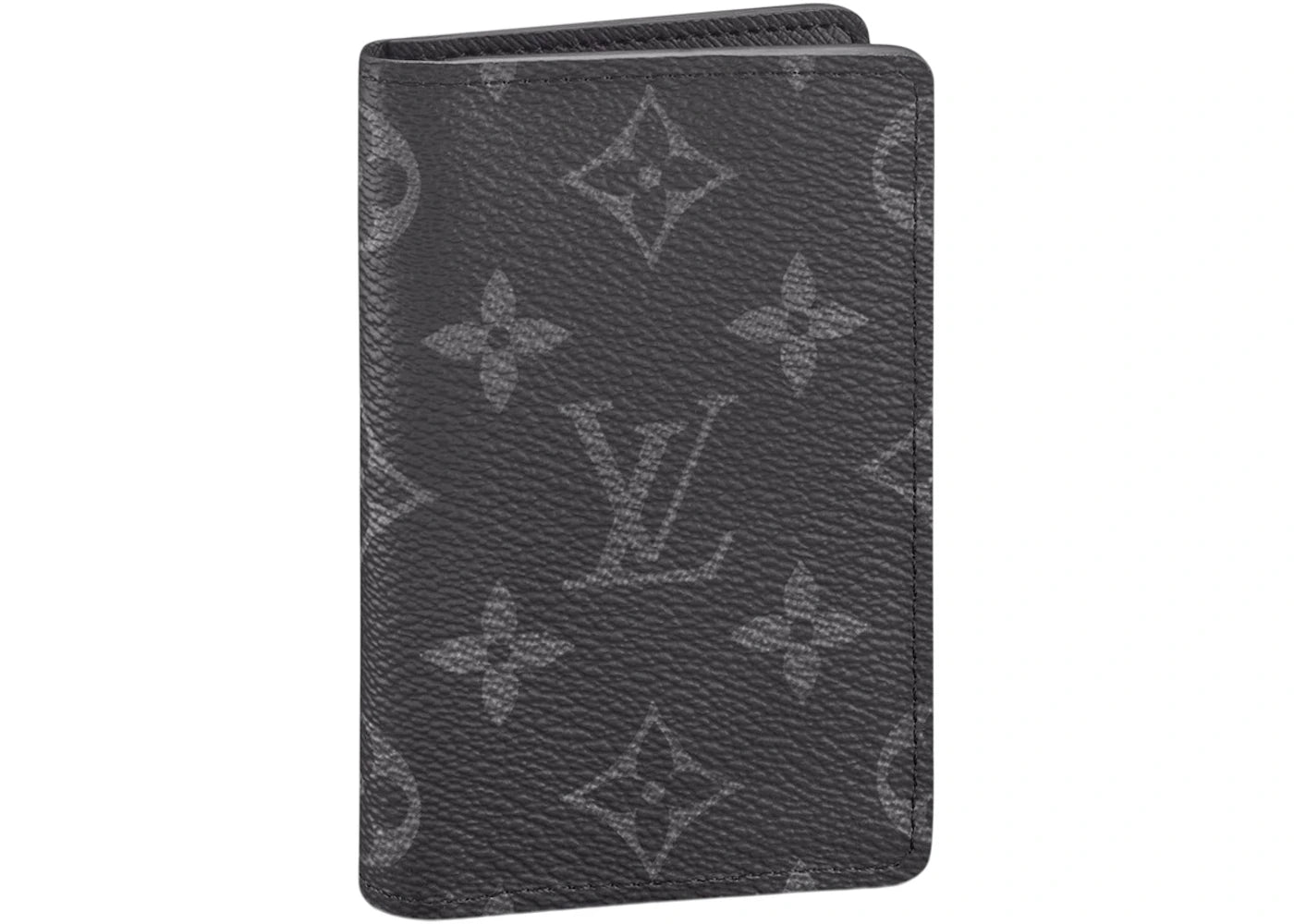 Louis Vuitton Organizer Pocket (5 Interior Pockets) Monogram Eclipse Black/Grey - vue 360