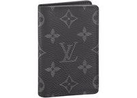 Louis Vuitton Organizer Pocket (5 Interior Pockets) Monogram Eclipse Black/Grey