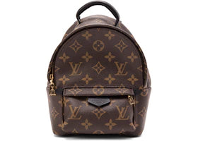 Louis Vuitton Palm Springs Monogram Mini Brown - vue 360