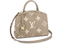 Louis Vuitton Petit Palais Empreinte Leather Dove/Cream