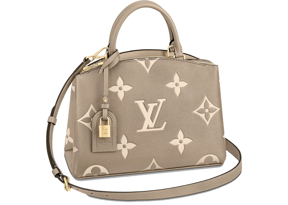 Louis Vuitton Petit Palais Empreinte Leather Dove/Cream - vue 360