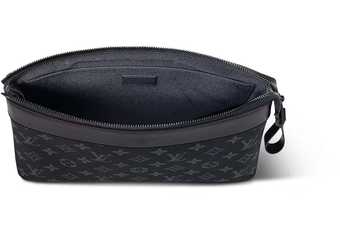 Louis Vuitton Pochette Voyage Souple Monogram Eclipse - vue secondaire B