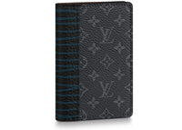 Louis Vuitton Pocket Organizer Monogram Eclipse (3 Card Slot) Patchwork Multicolor
