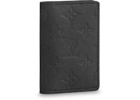 Louis Vuitton Pocket Organizer Monogram Shadow Black - vue 360