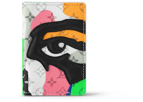 Louis Vuitton Pocket Organizer Multicolor White - vue 360