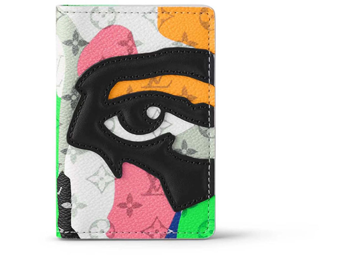 Louis Vuitton Pocket Organizer Multicolor White - vue secondaire A