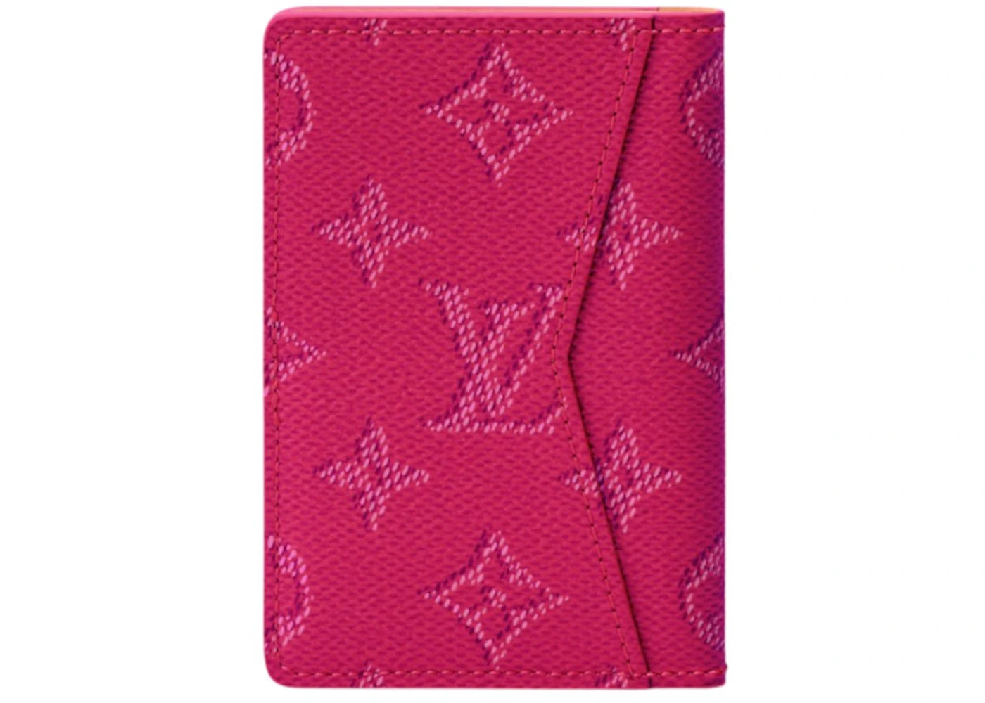 Louis Vuitton Pocket Organizer Rose Pondicherry Rosa - vue secondaire B