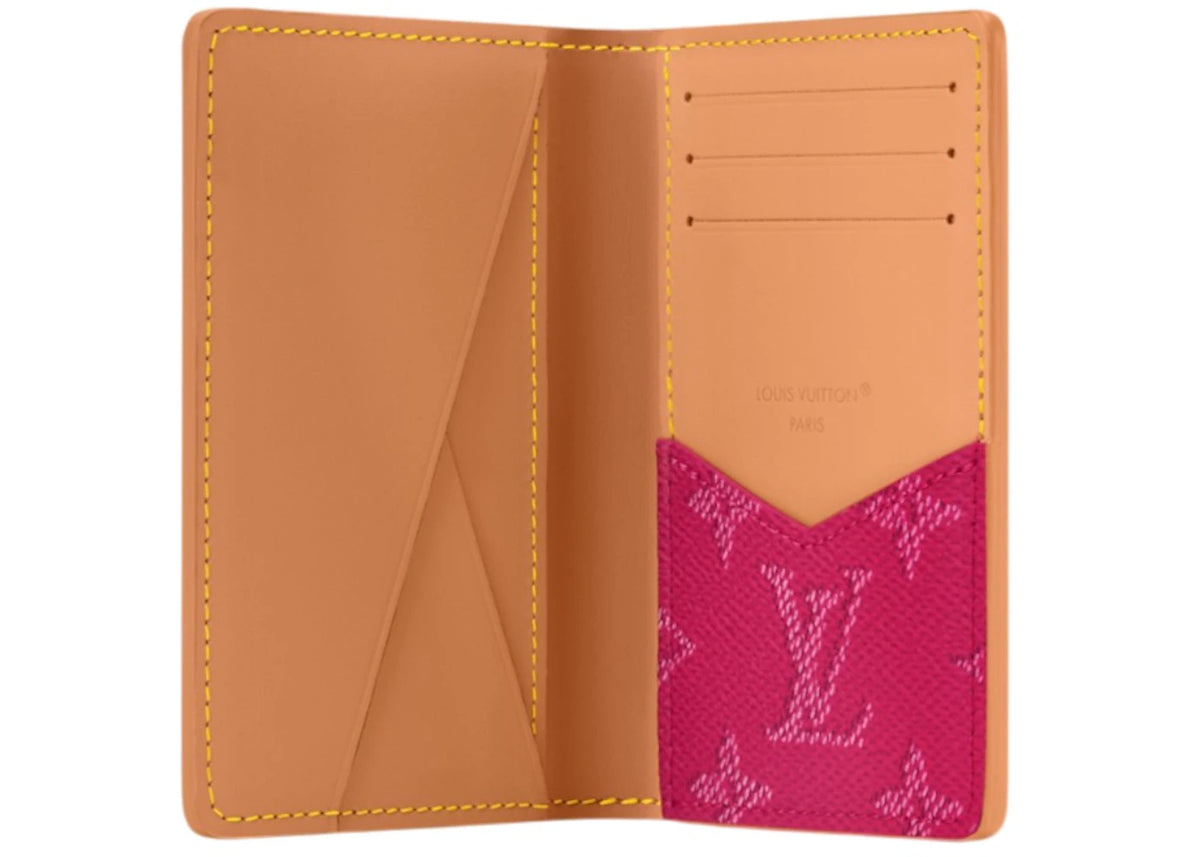 Louis Vuitton Pocket Organizer Rose Pondicherry Rosa - vue secondaire B