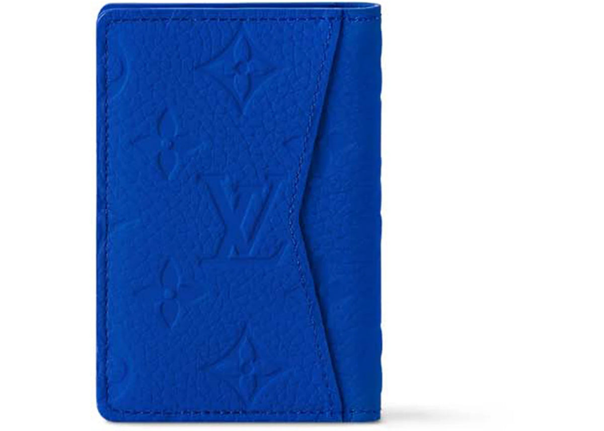 Louis Vuitton Pocket Organizer Taurillon Colormania Blue - vue secondaire A