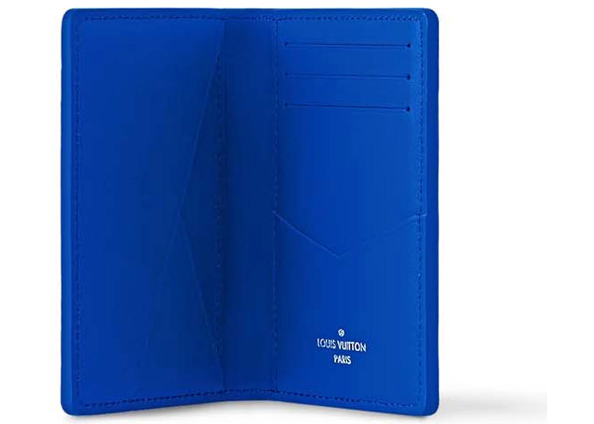 Louis Vuitton Pocket Organizer Taurillon Colormania Blue - vue secondaire B